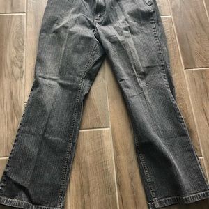 Coldwater Creek Stonewashed Black Denim Jeans P12